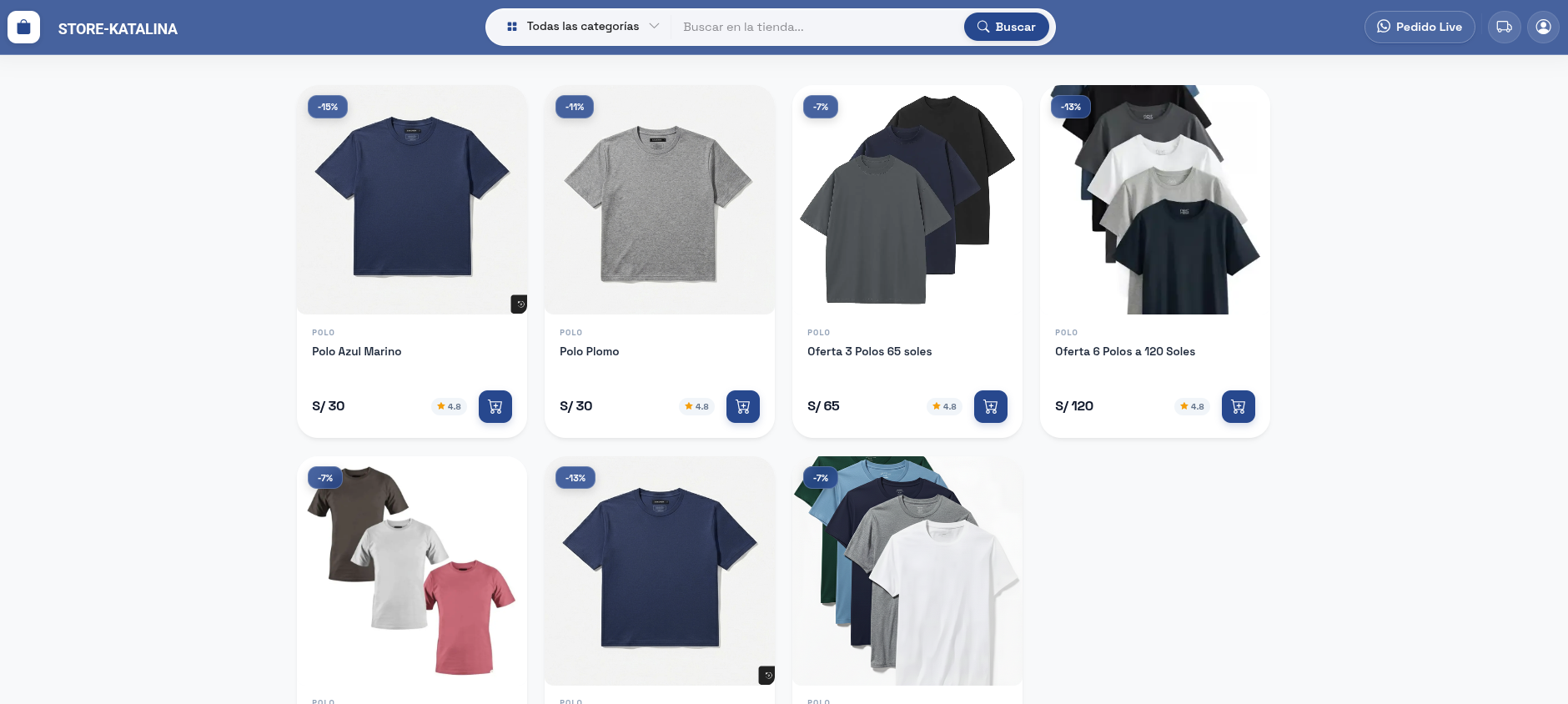 Tienda virtual PeruCourierTech en Lima